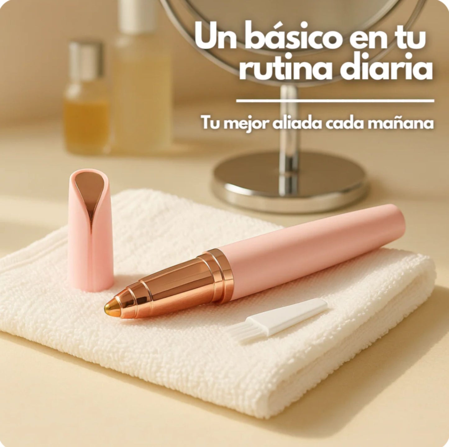 Depiladora facial de precisión