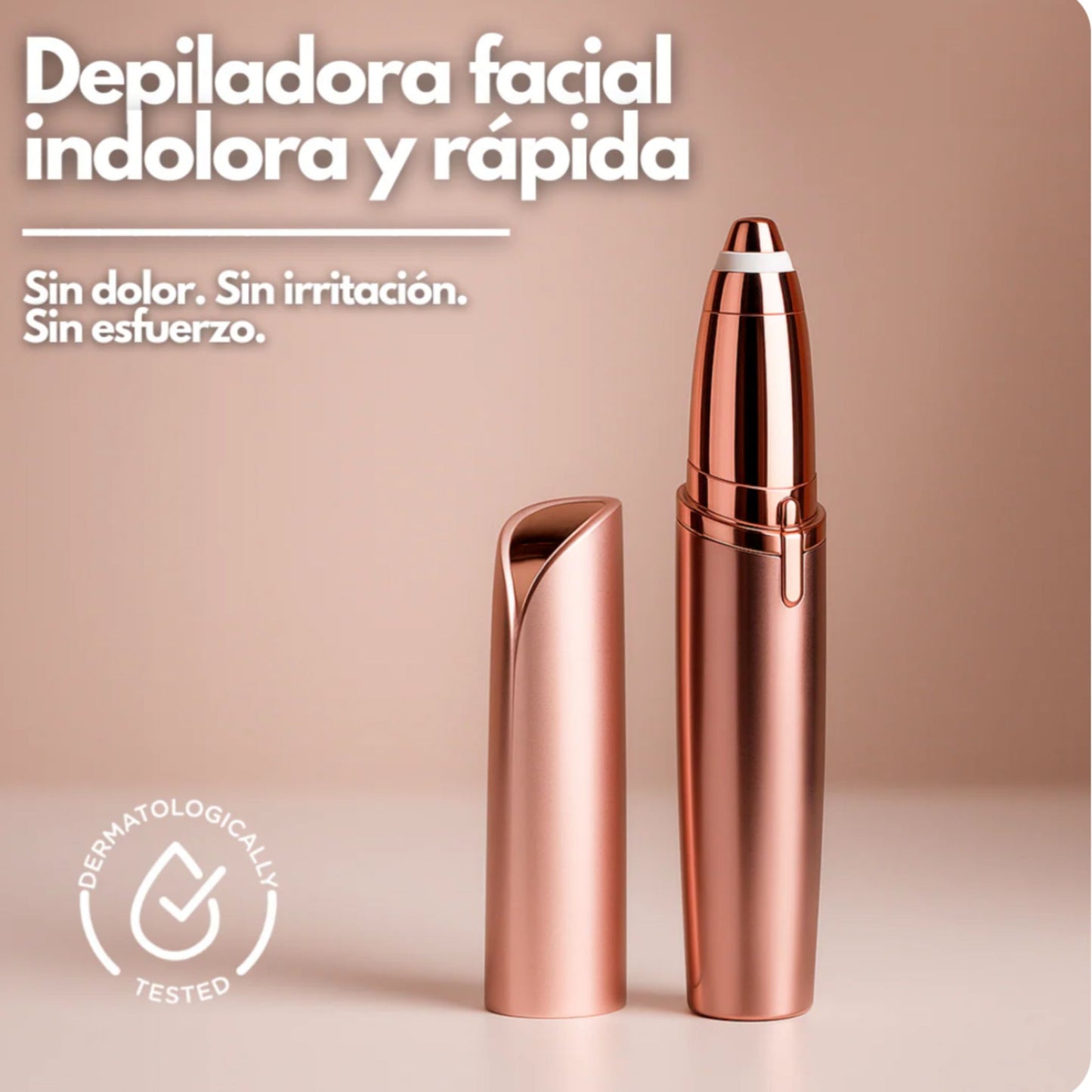 Depiladora facial de precisión
