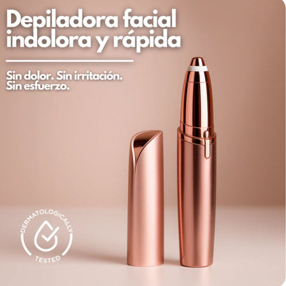 Depiladora facial de precisión