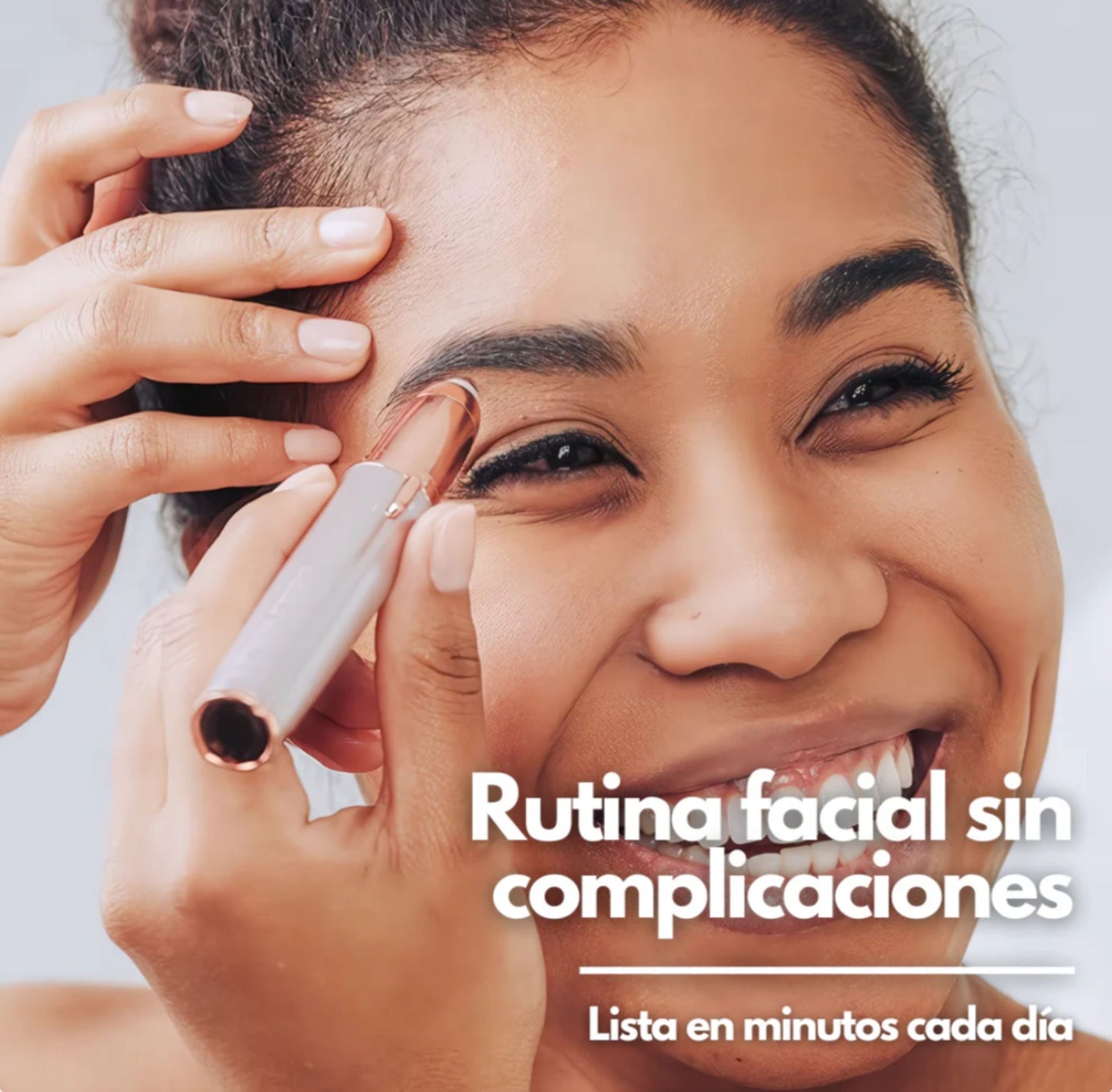 Depiladora facial de precisión