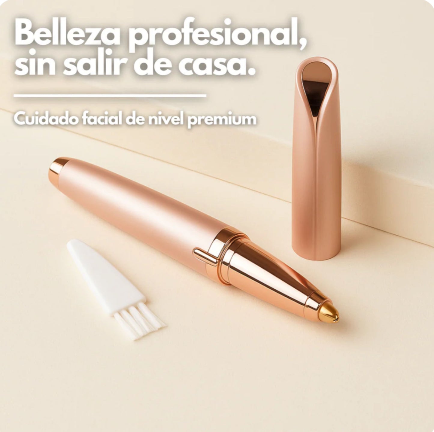 Depiladora facial de precisión