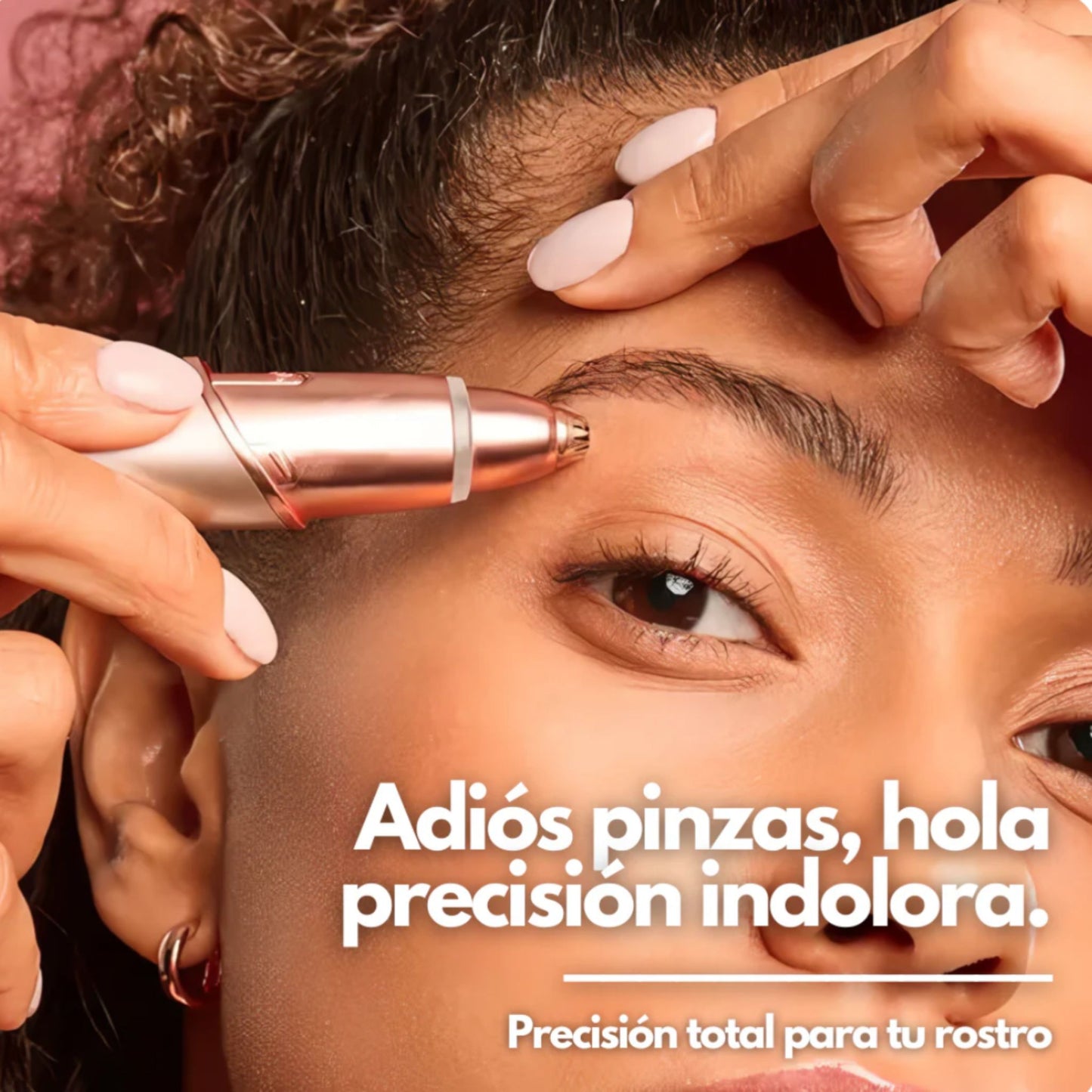 Depiladora facial de precisión